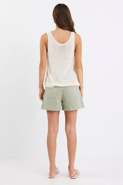 Among The Brave Rumble Khaki Denim Shirt
