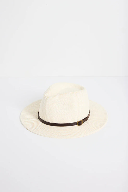 Among The Brave Woven Hat - Short Brim