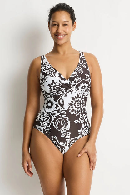 Sea Level Kasttello Cross Front Mulifit One Piece