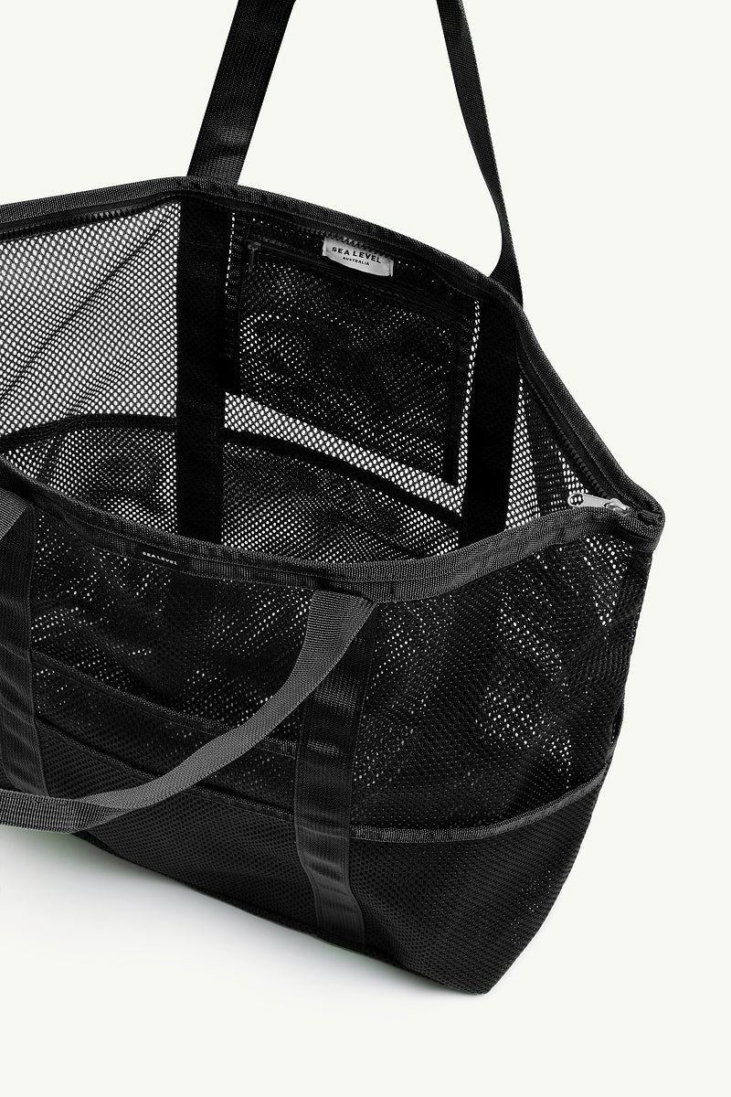 Sea Level Beach Accessories Mesh Tote Bag