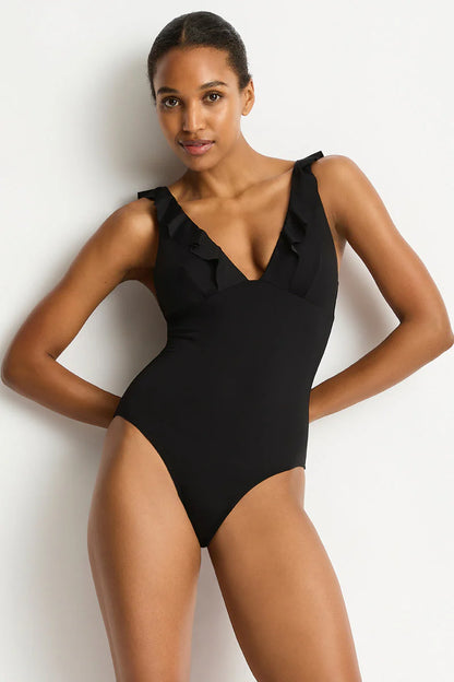 Sea Level One Piece Frill