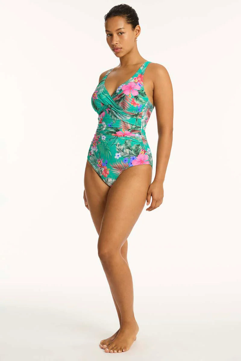 Sea Level Cross Pacifico Cross Front One Piece