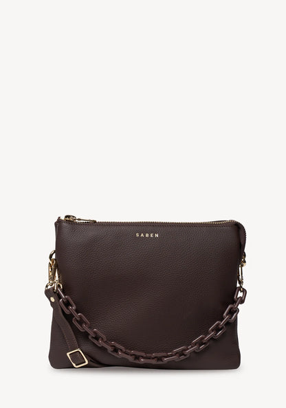 Saben Matilda Crossbody with Tonal Chain