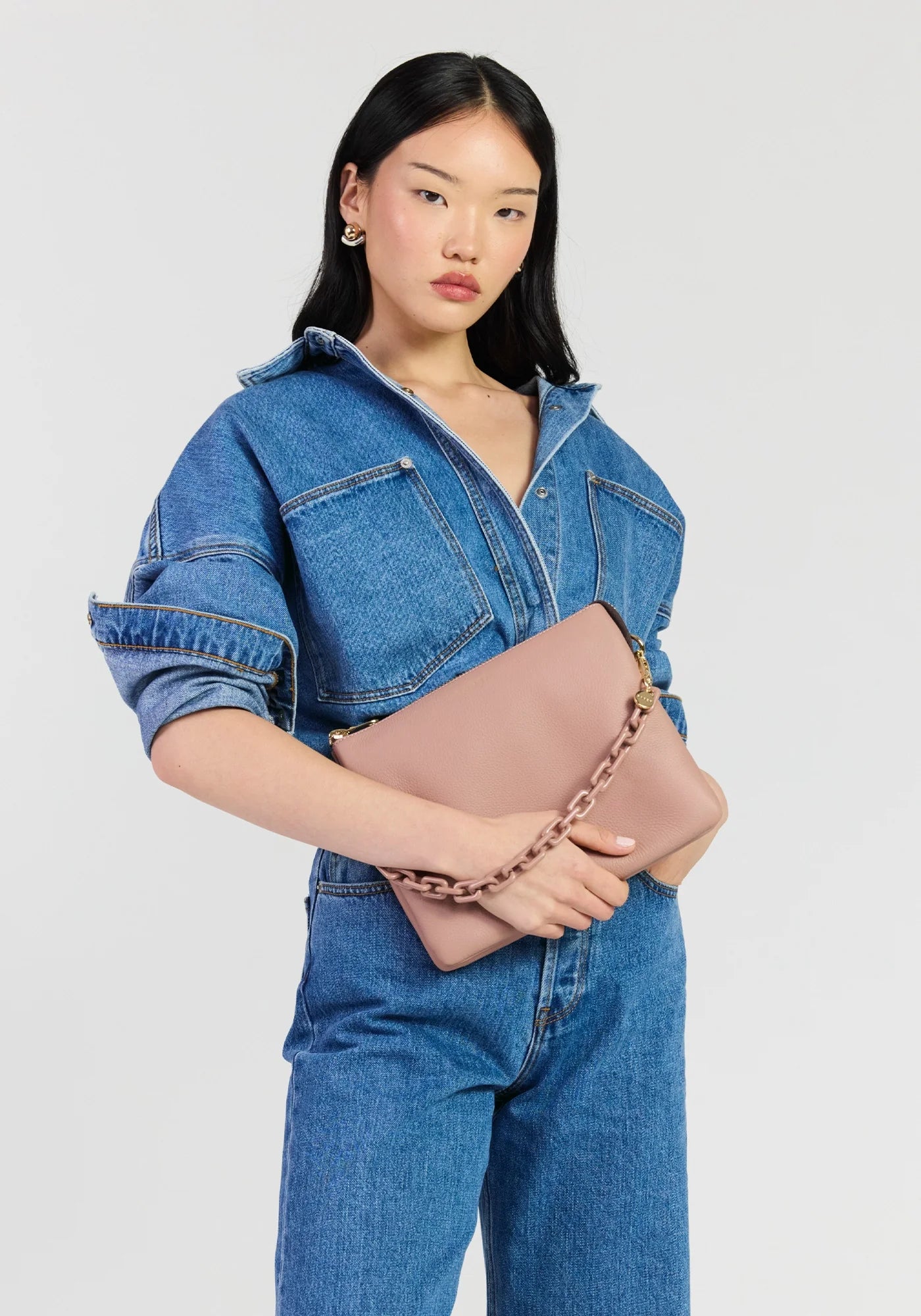Saben Matilda Crossbody with Tonal Chain