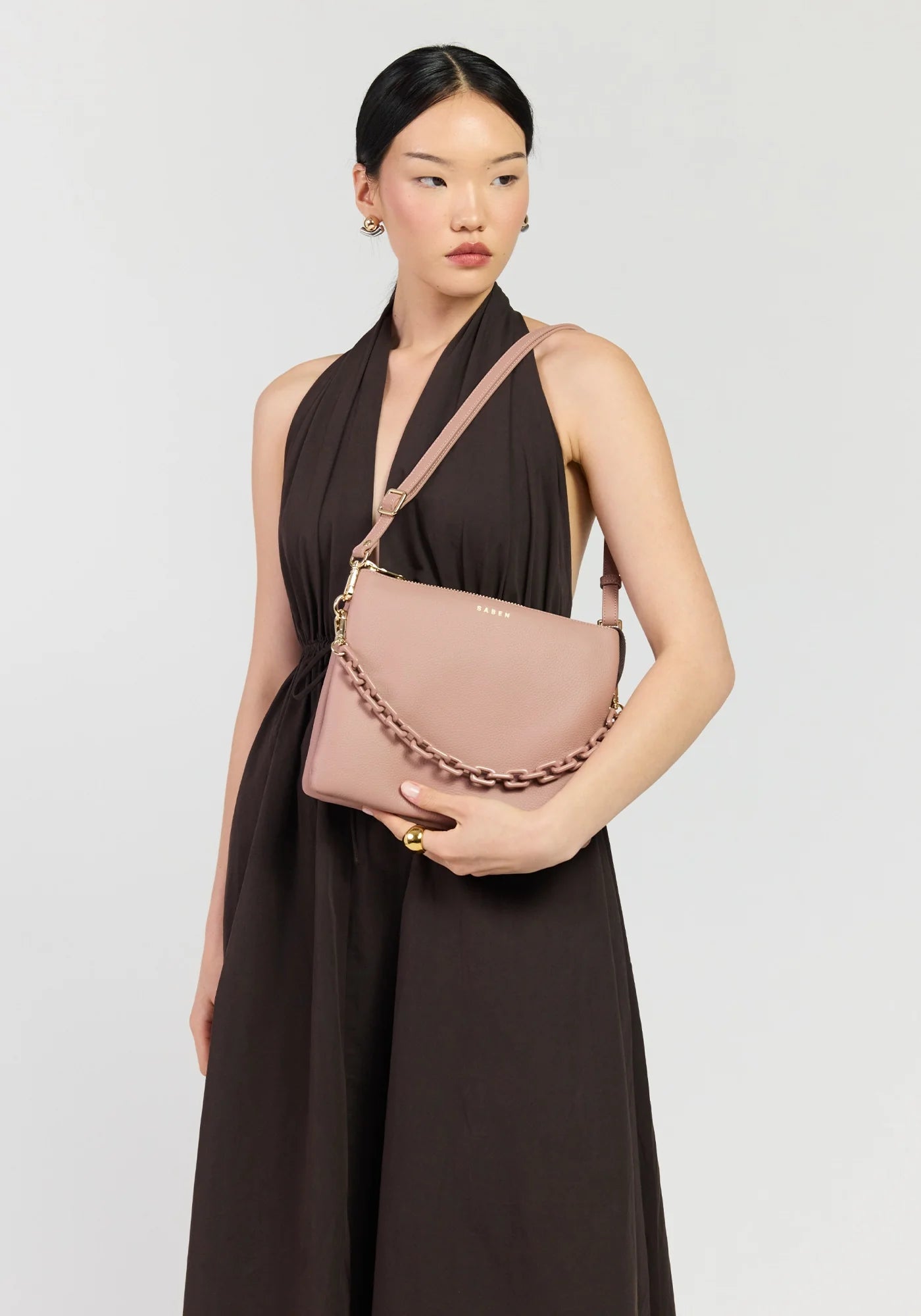 Saben Matilda Crossbody with Tonal Chain
