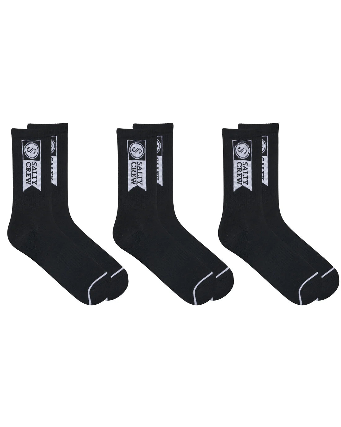Salty Crew Crew Socks 3 Pack
