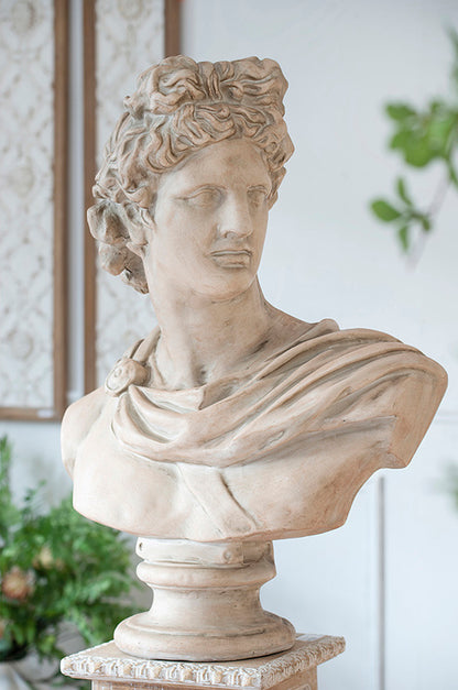 Rembrandt Large David Bust Statue