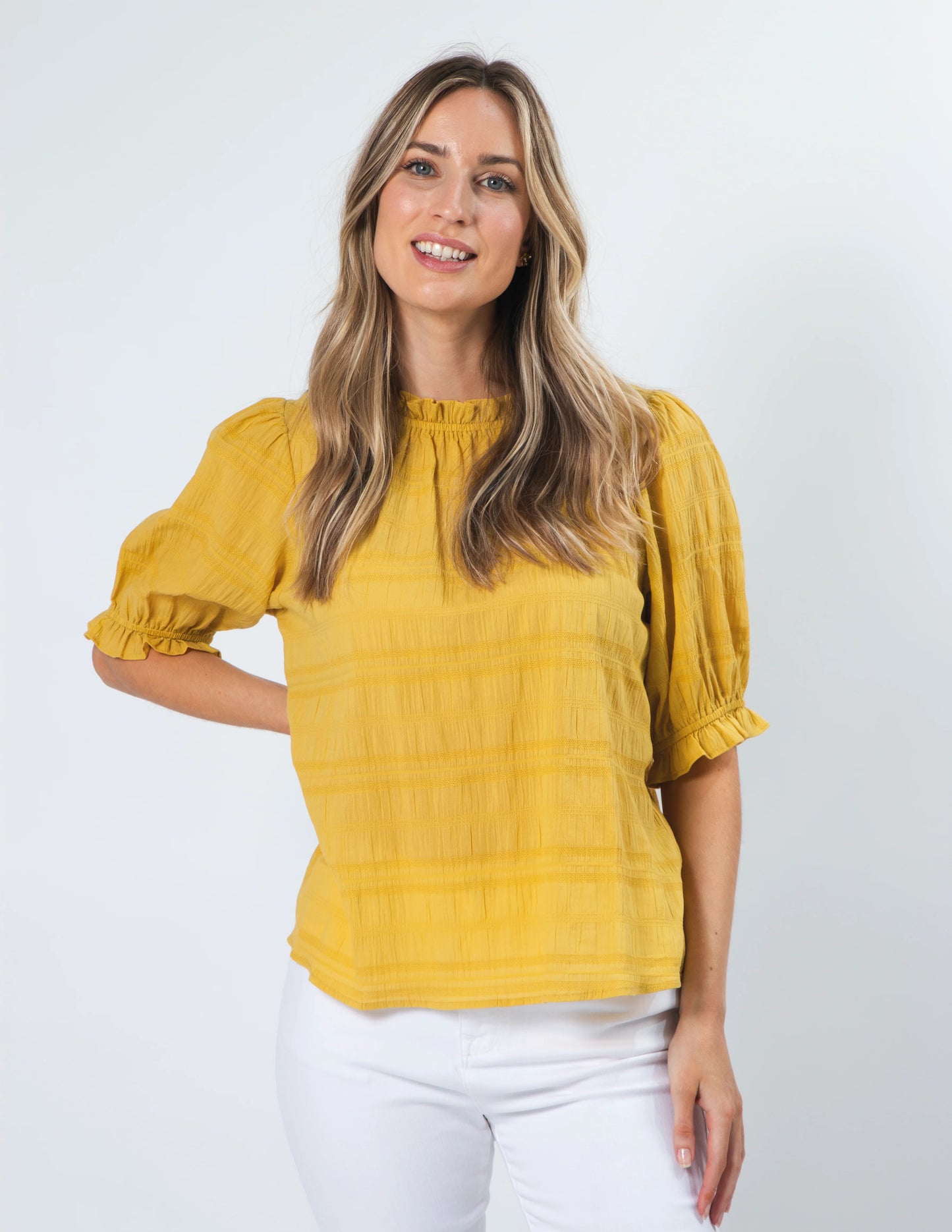 Stella+Gemma Dana Blouse - Canary
