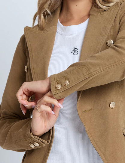 Stella+Gemma Dayna Jacket Camel