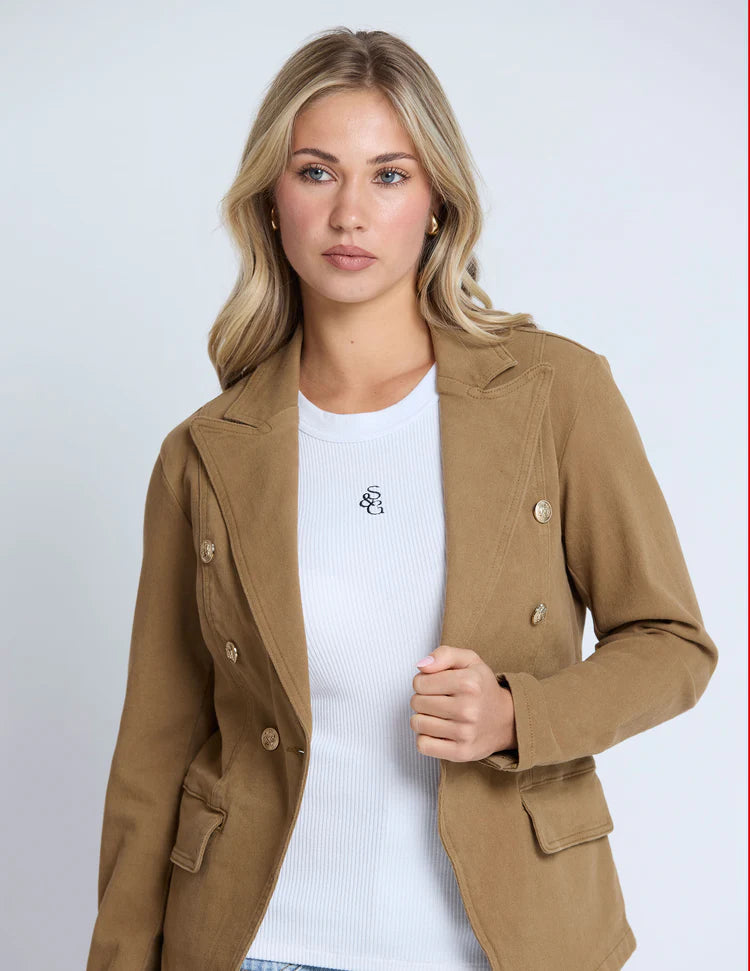 Stella+Gemma Dayna Jacket Camel