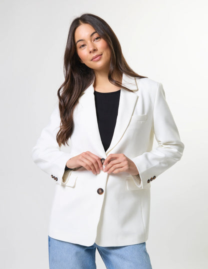 Stella+Gemma Hunter Blazer Pearl