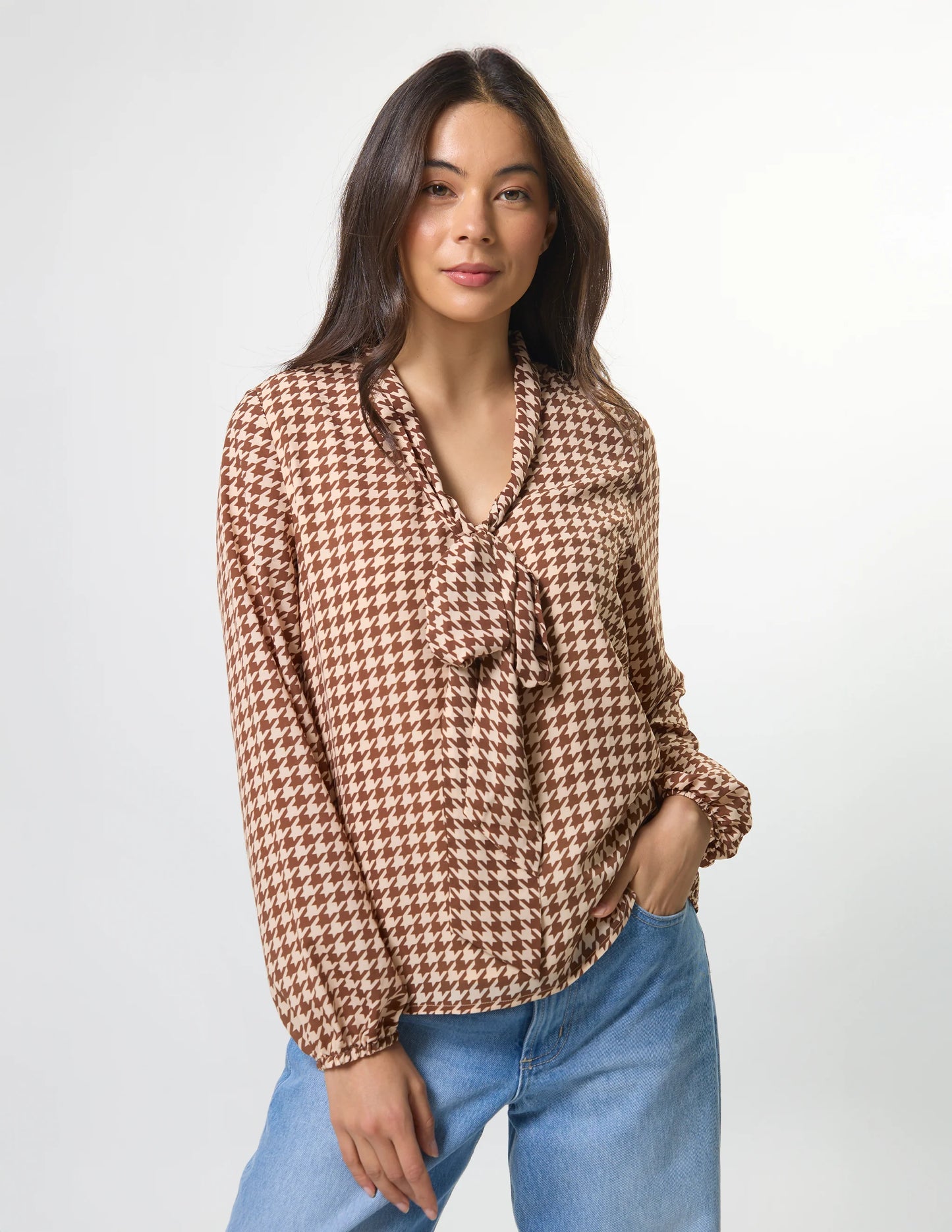 Stella+Gemma Verity Blouse Choco Hound