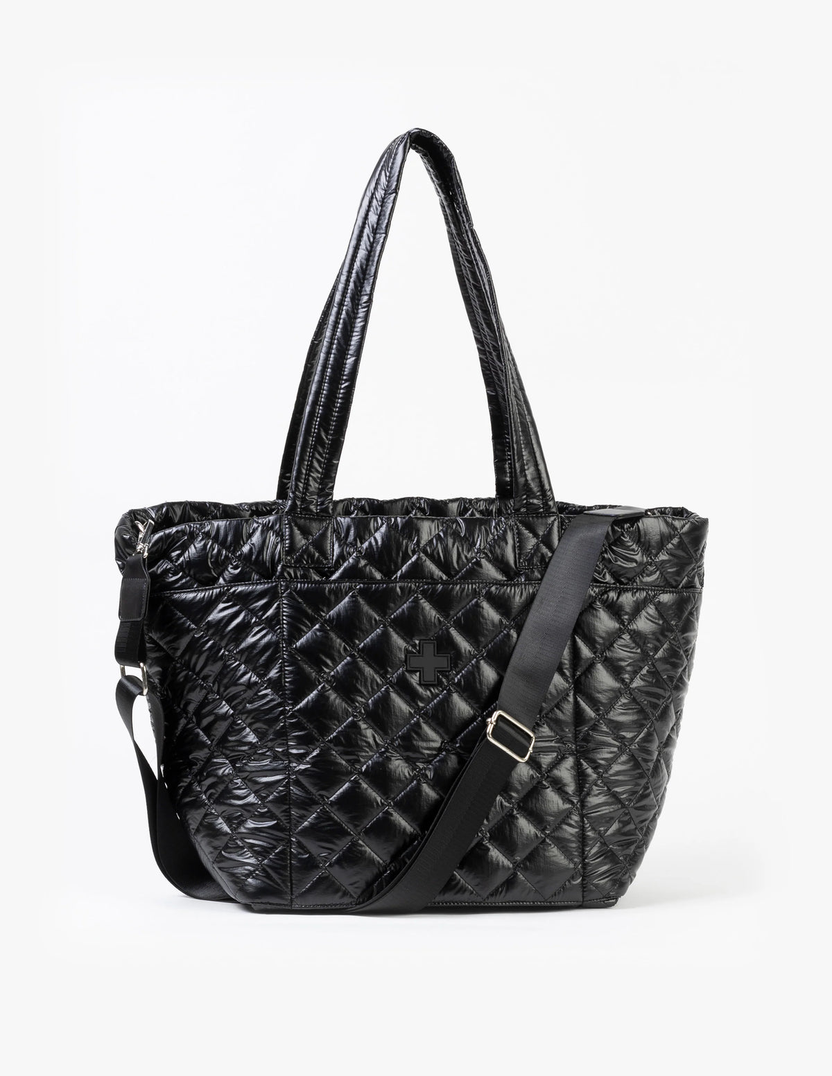 Stella+Gemma Overnight Bag Quilted in Black