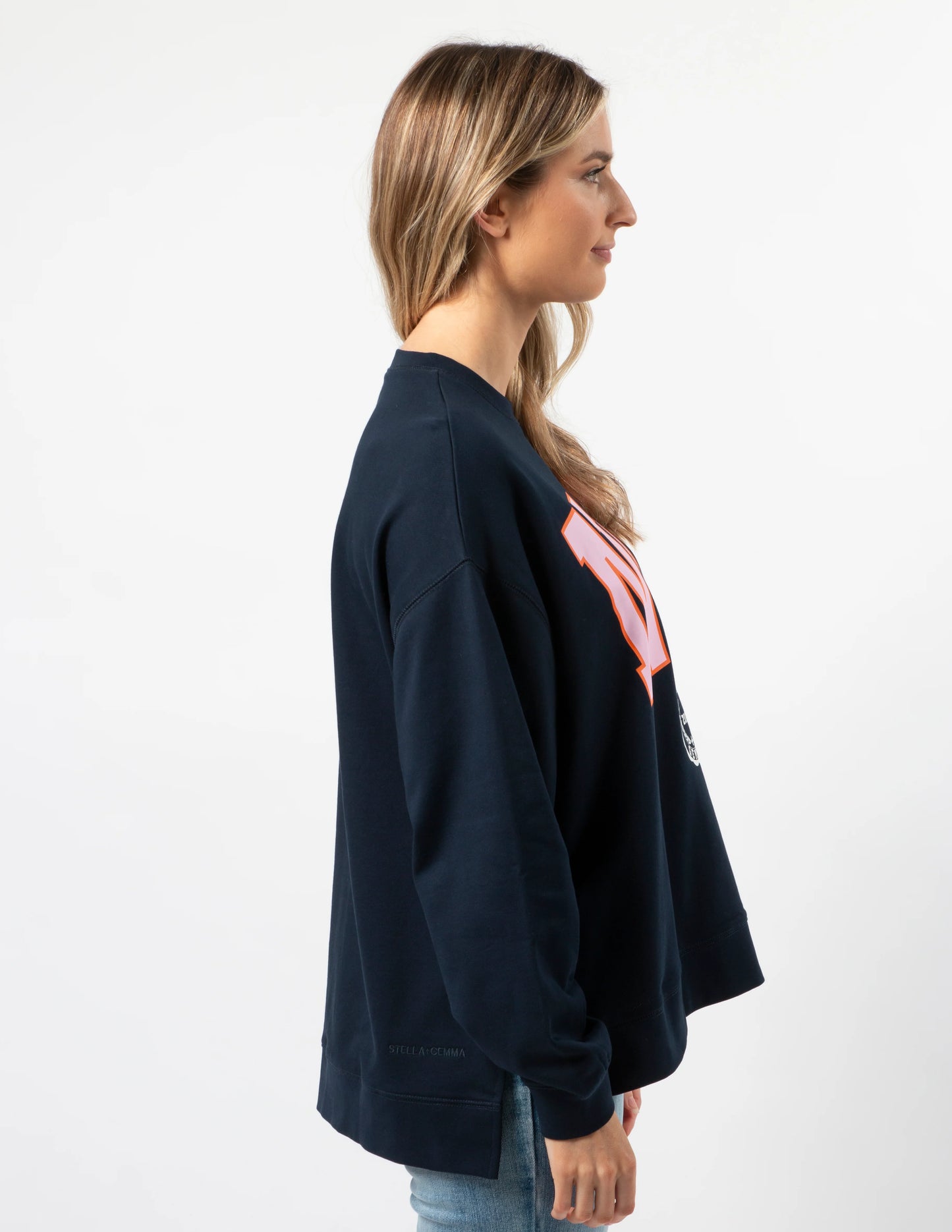 Stella + Gemma Sunday Sweater Navy NYC