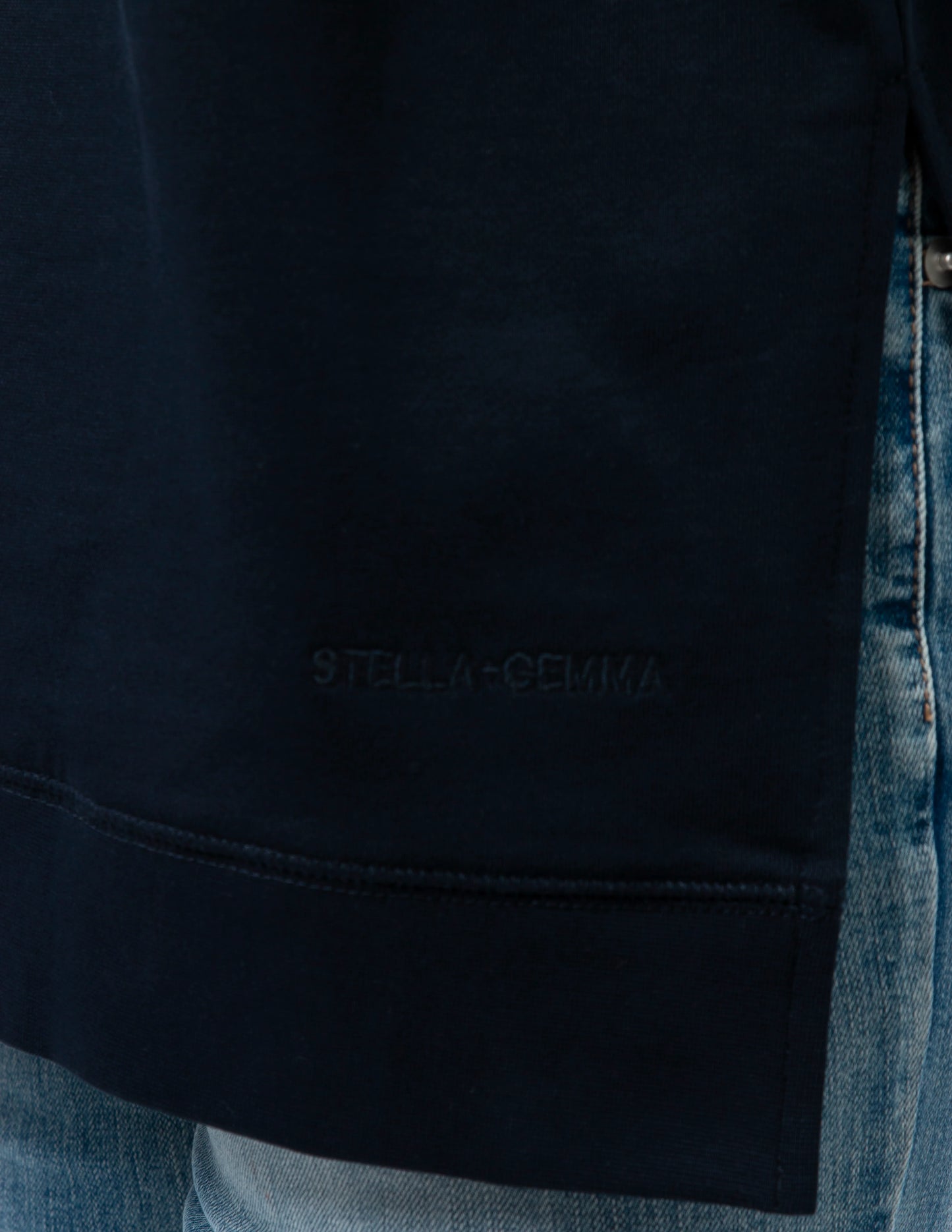 Stella + Gemma Sunday Sweater Navy NYC