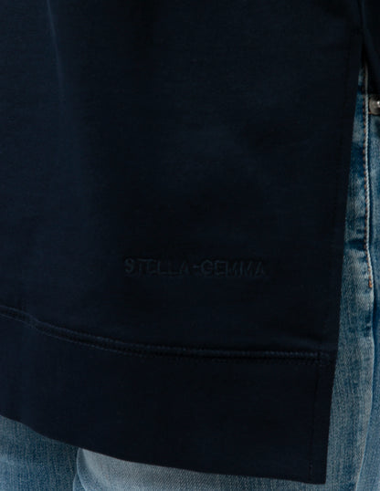 Stella + Gemma Sunday Sweater Navy NYC