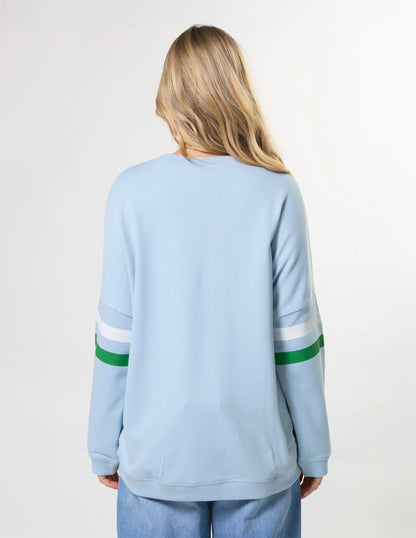 Stella+Gemma Newport Pocket Sweat Sky Blue Rotation
