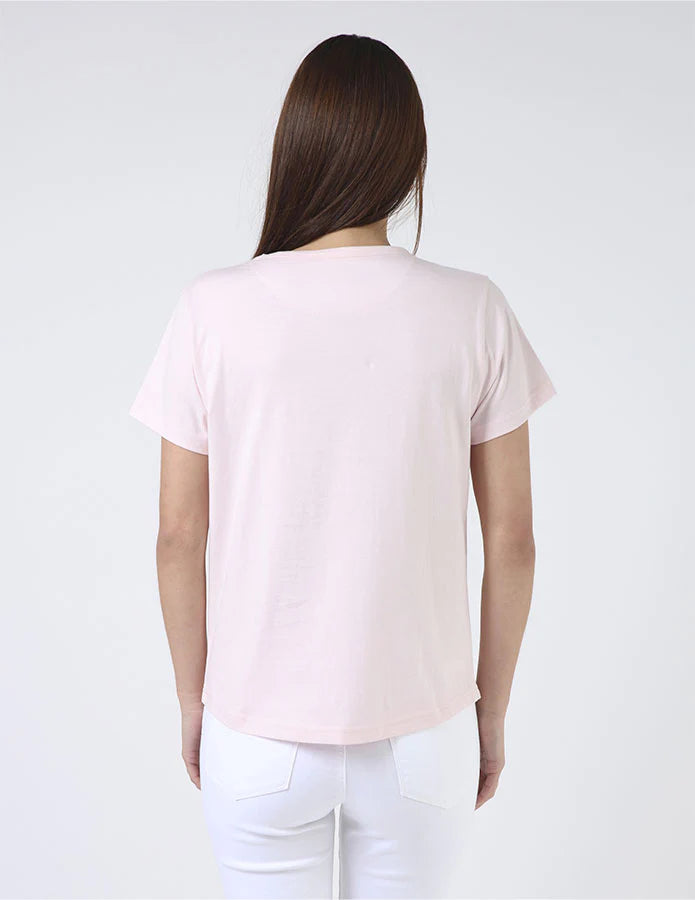 Stella+Gemma Rose Pink Wild and Free Eagle Tee