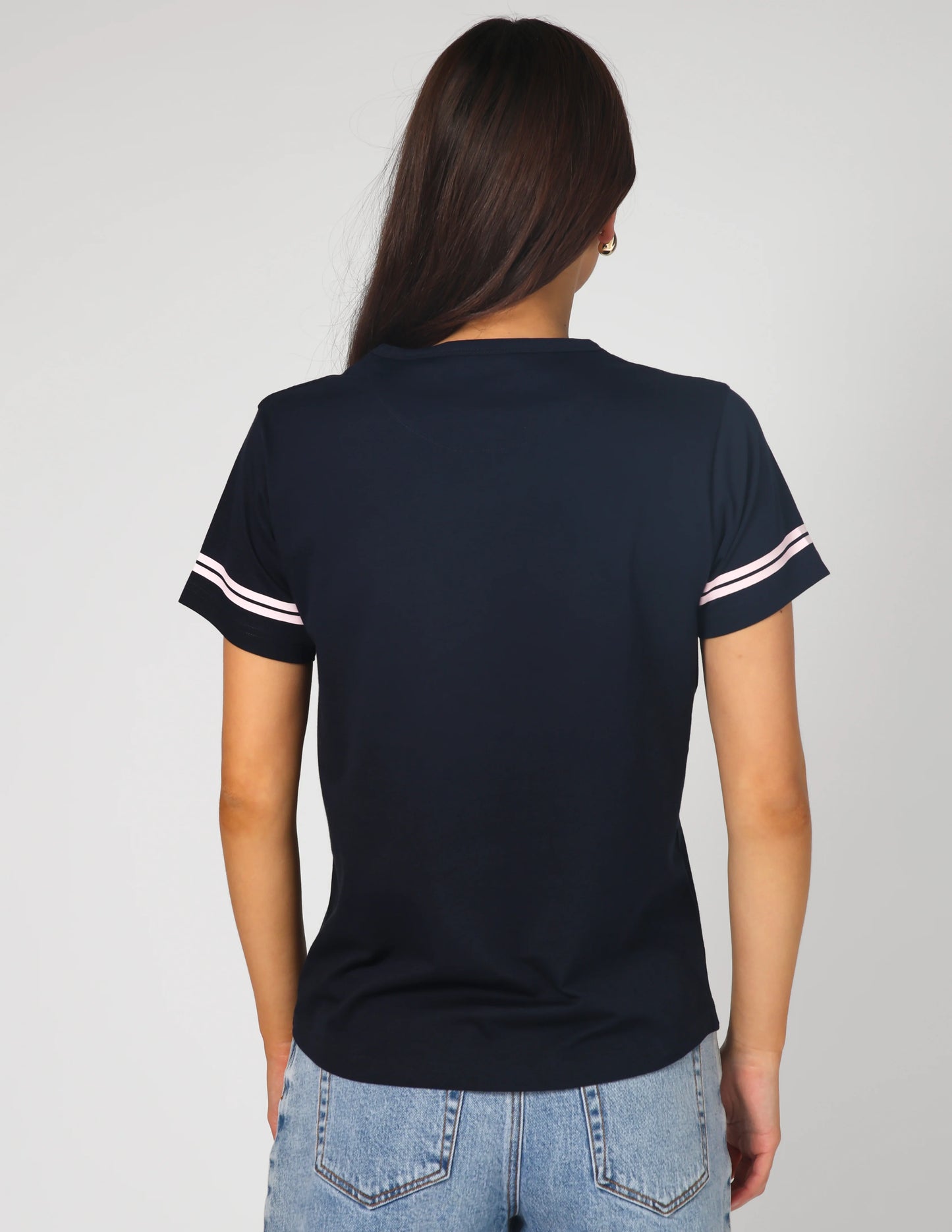 Stella+Gemma Ace Tee Raceway Steel Grey Tee