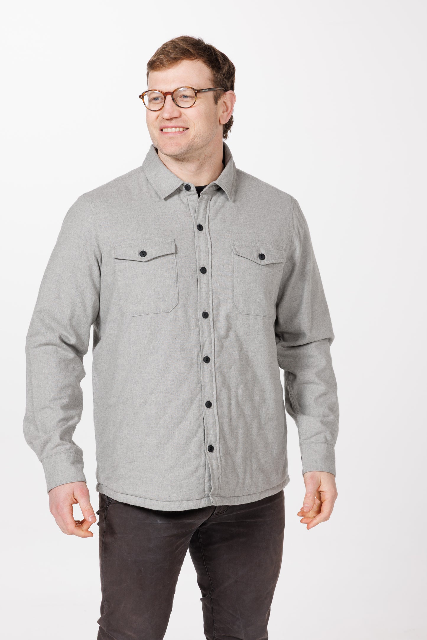 Lichfield Shacket in Grey or Blue