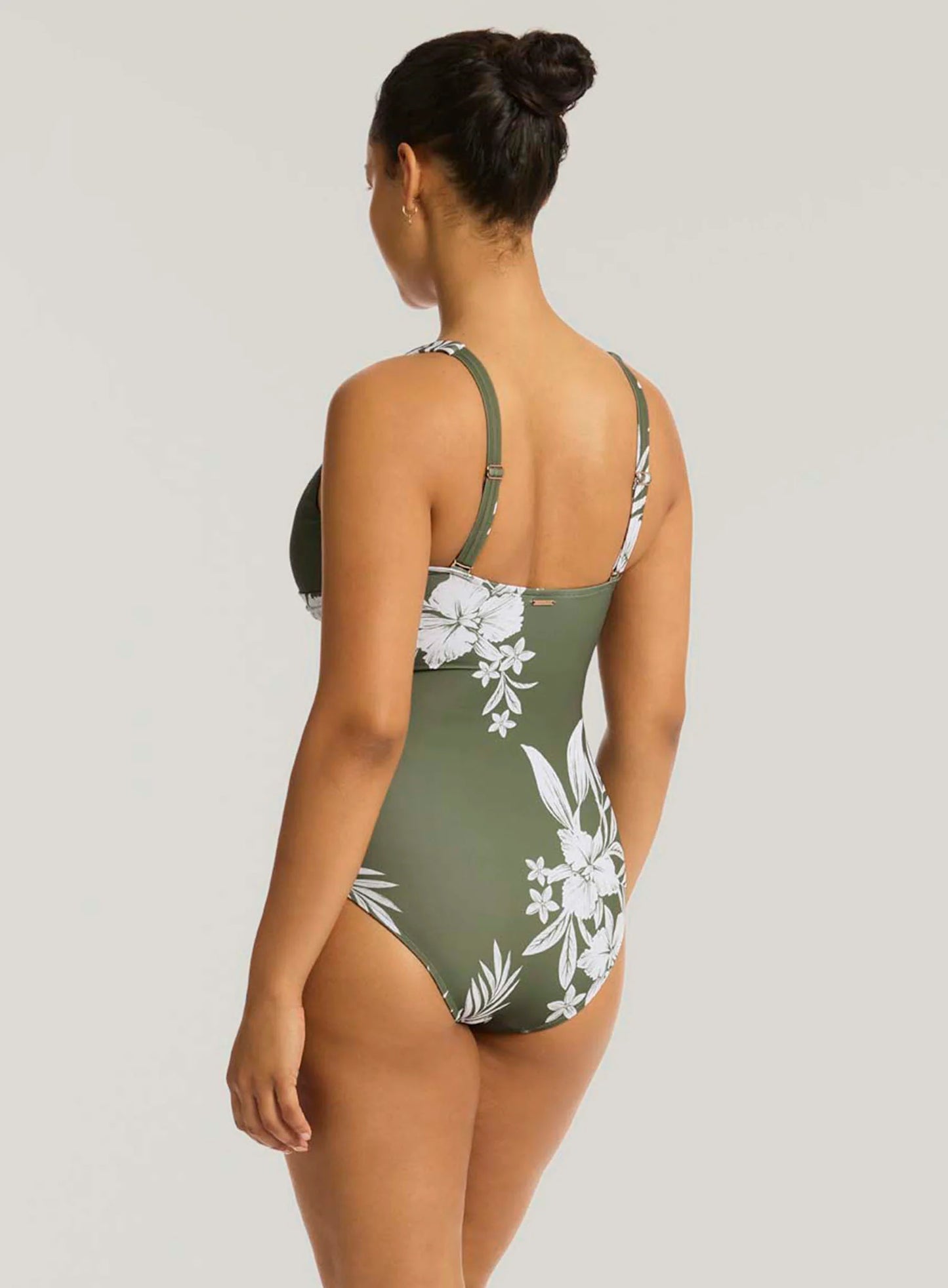 Sea Level Aloha Cross Front Multifit One Piece