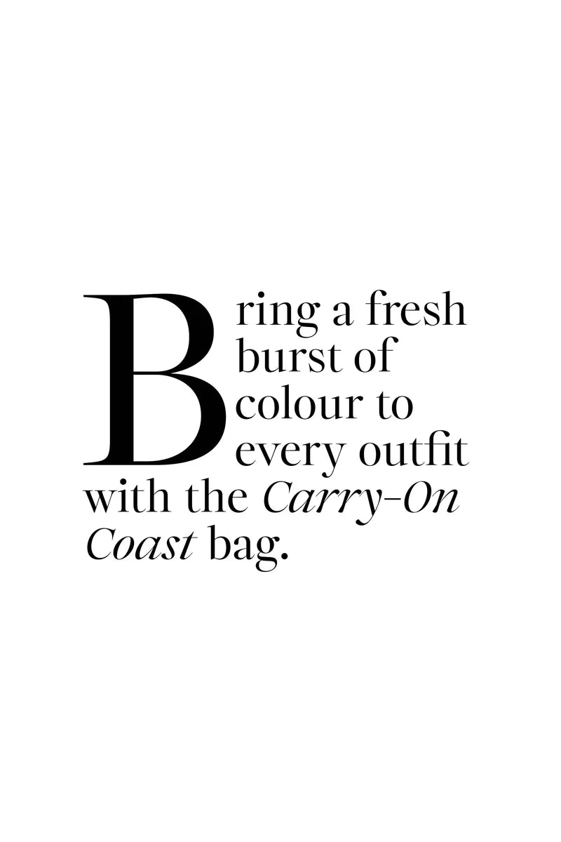 Coop Carry On The Coast Bag