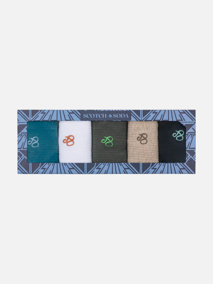 Scotch & Soda 5 Pack Socks Terry Cotton