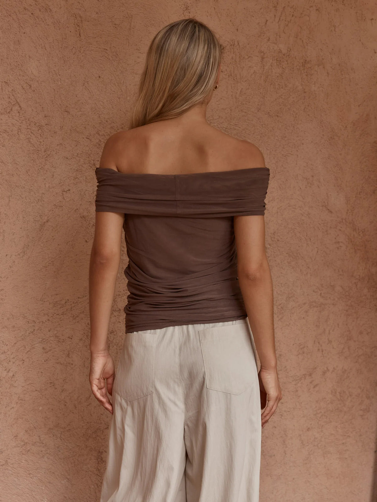 Sass Jordan Off Shoulder Top