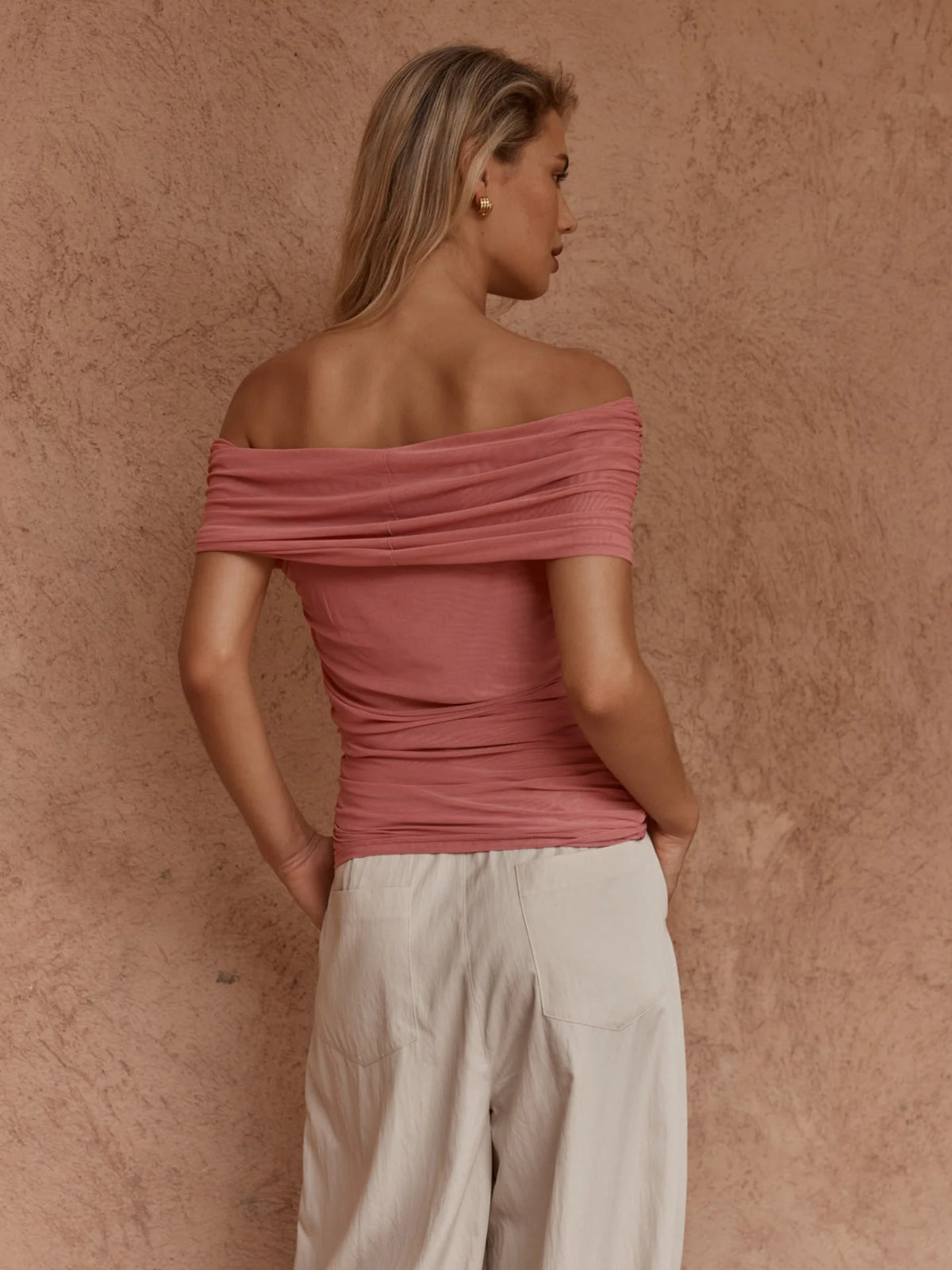 Sass Jordan Off Shoulder Top