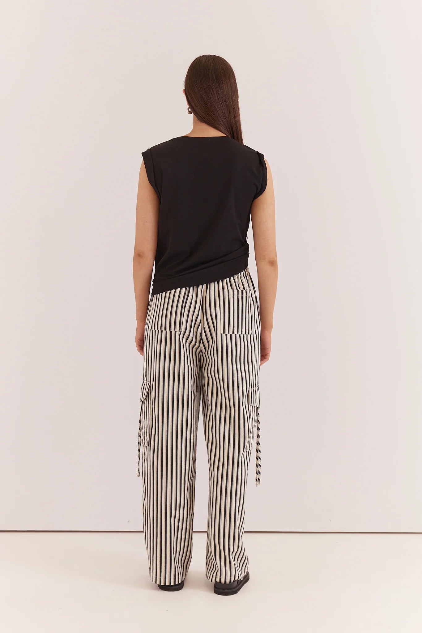 Sass May Tie Waist Cargo