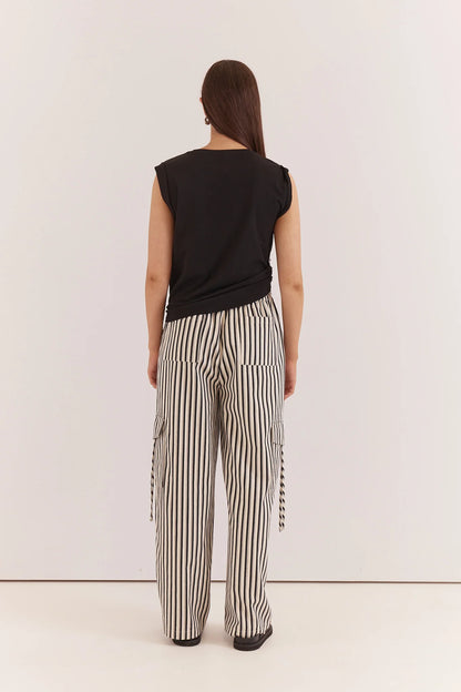 Sass May Tie Waist Cargo