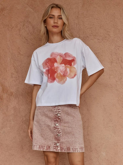 Sass Salore Printed Tee