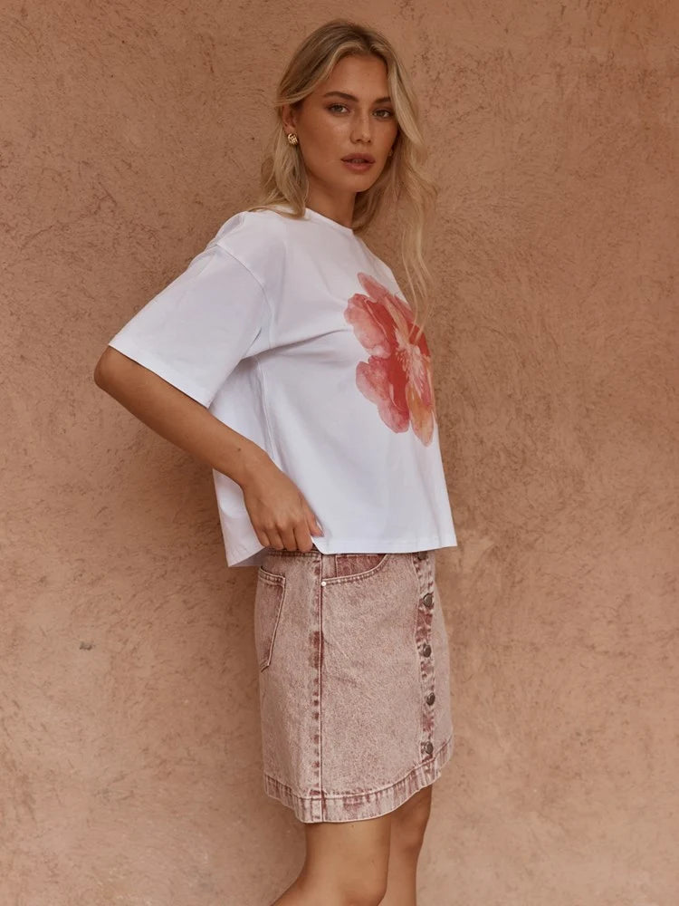 Sass Salore Printed Tee