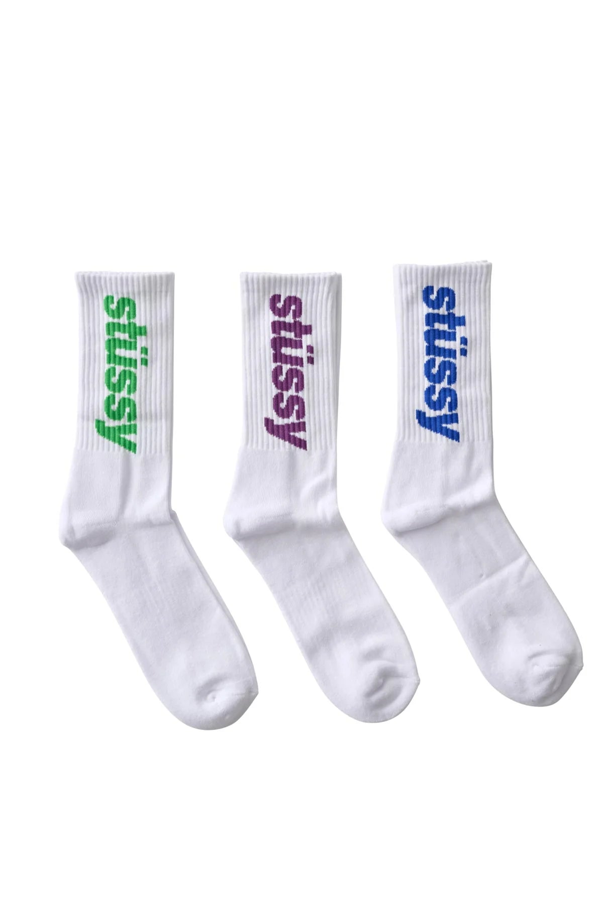 Stussy Sock Men's Helvetica 3 Pack