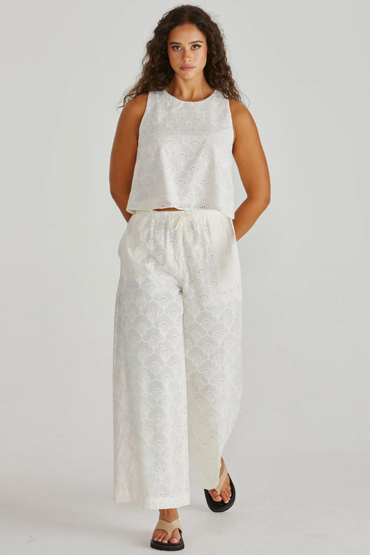 Sass Zimmy Broderie Pant