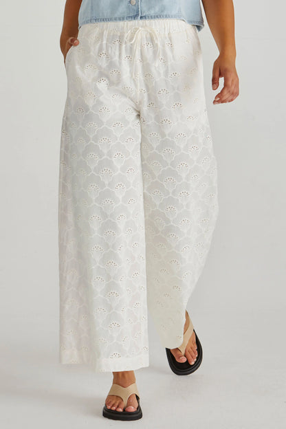 Sass Zimmy Broderie Pant