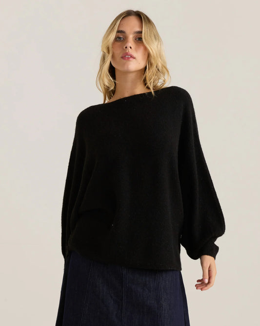 SASS Casey Knit Black