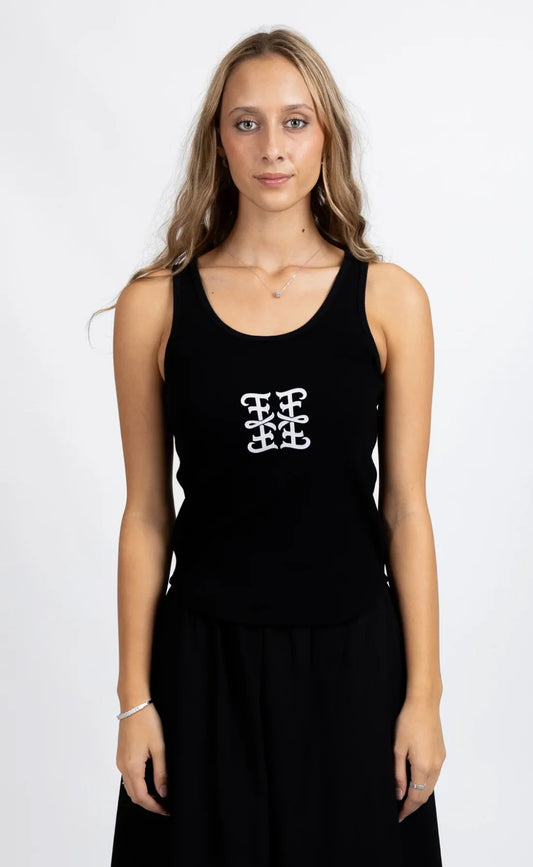 Federation Numbers Singlet-Stamp Black