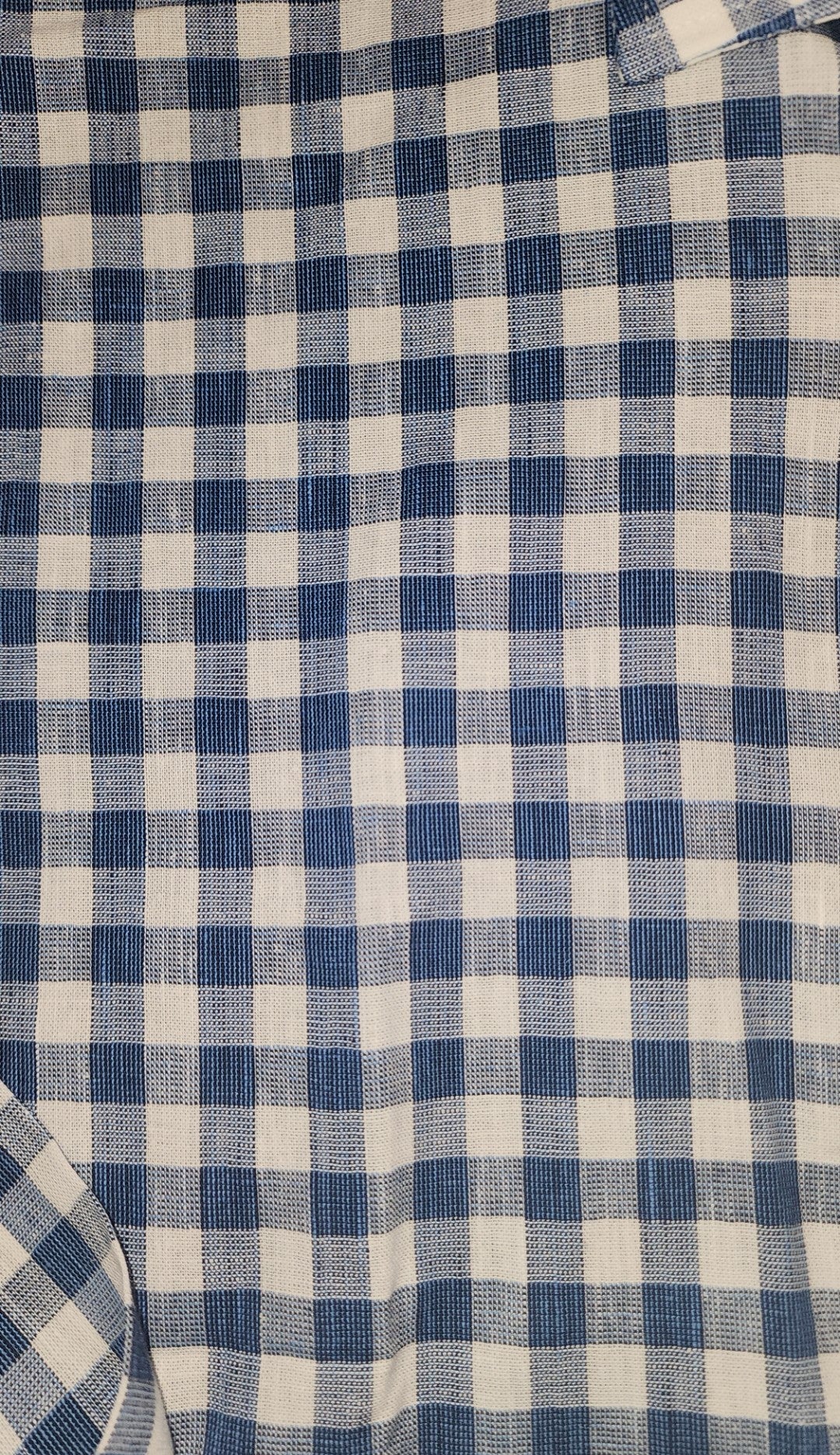 Litchfield Navy Gingham Shirt