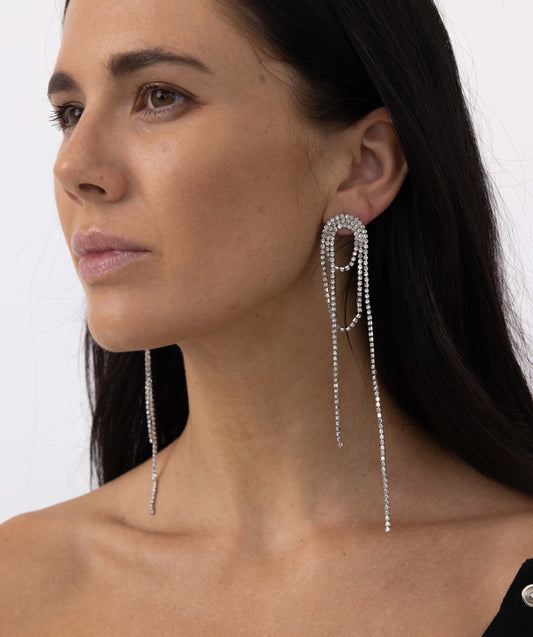 Me The Label Spiral Earrings in Gold or Silver