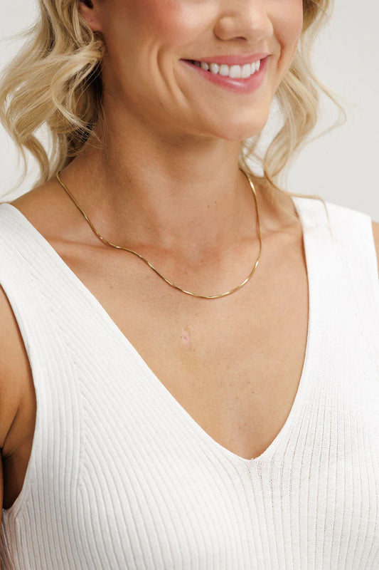 Other Things Snake Necklace