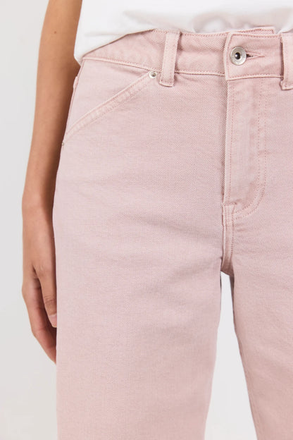 Stories Be Told Idolise Pale Pink Stretch Soft Barrel Jean