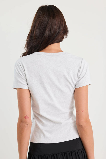 Stories Be Told Study Rib Longer Tee