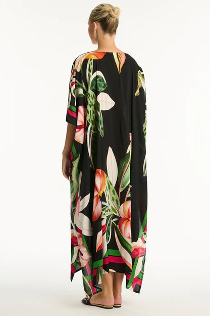 Sea Level Sundown Maxi Kaftan