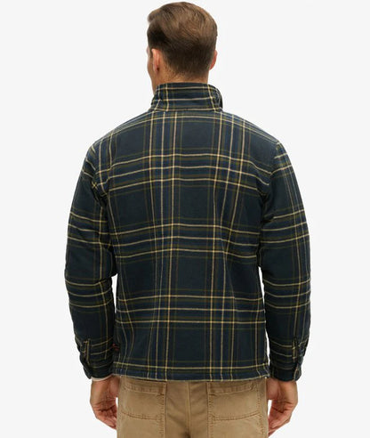 Superdry Surplus Check Quilt Overshirt