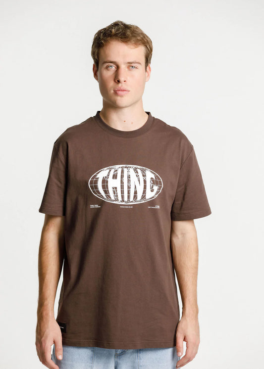 Thing Thing Tee Globe Print