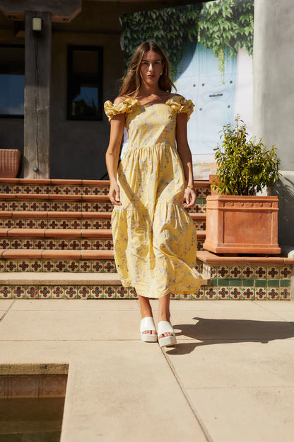 Thing Thing Ziggy Ruffle Dress Sunny Smiles