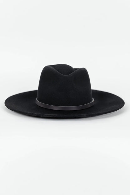 Among The Brave Tahlia Panama Wide Brim Wool Hat