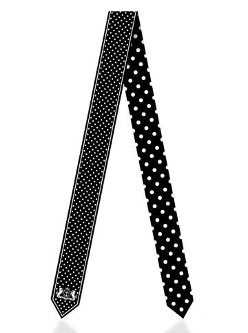 Dark Hampton Silk Twilly