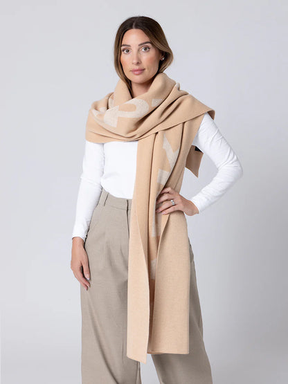 Dark Hampton The Thompson Wool Blanket Scarf